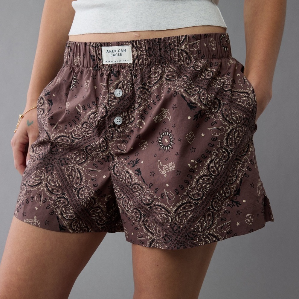 NWOT AE Bandana Boxer Sleep Short